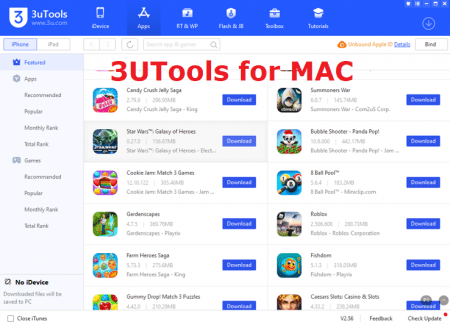 for mac download 3utools 3.03.017